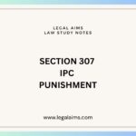 Section 307 iPC punishment