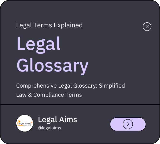 Legal Glossary