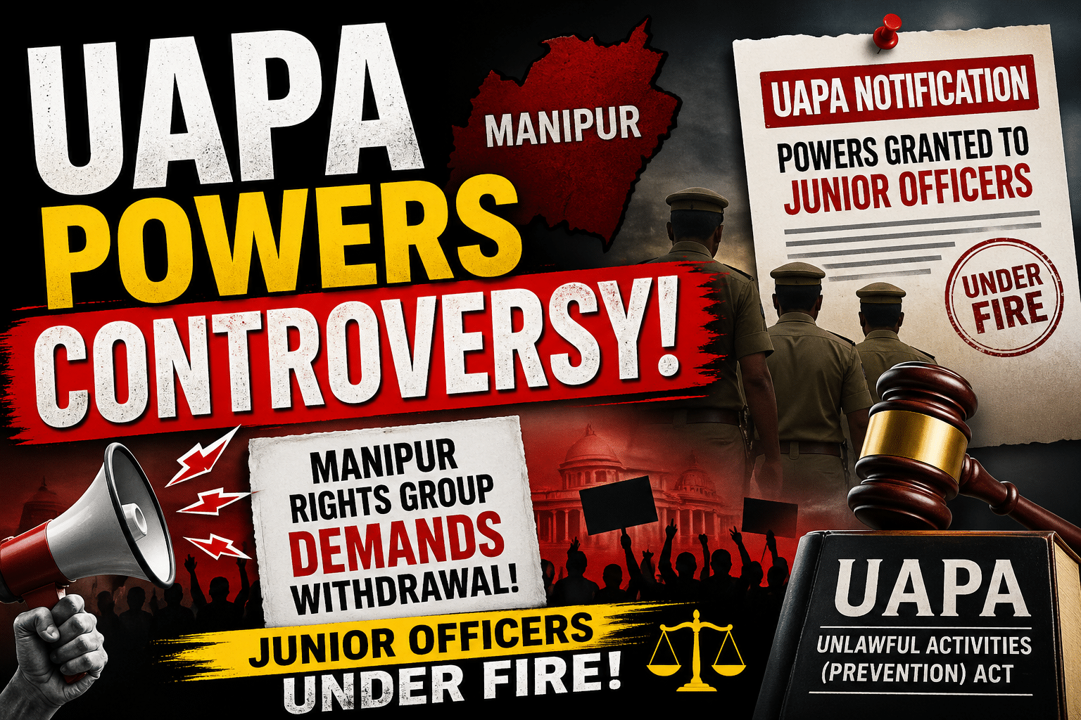 UAPA powers under scrutiny in Manipur