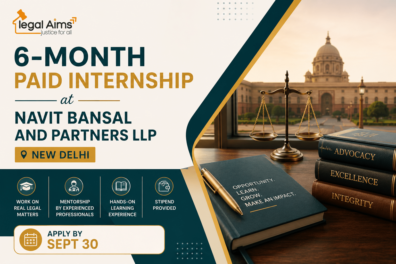 Navit Bansal and Partners LLP internship